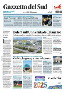 Gazzetta del Sud Catanzaro - 16 Gennaio 2025