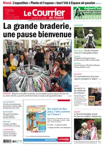 Le Courrier de l'Ouest Angers - 7 Juillet 2024