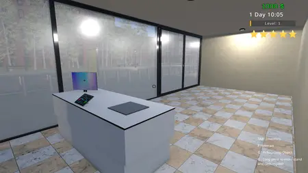 Electronic shop simulator (2025)