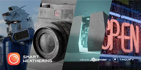 Blender Market - Smart Weathering v3.0.1 for Blender