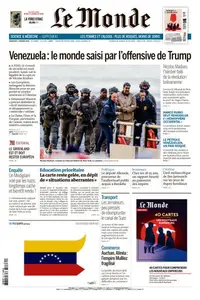 Le Monde du Mercredi 7 Janvier 2026