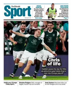 The Herald Sport (Scotland) - 15 August 2025