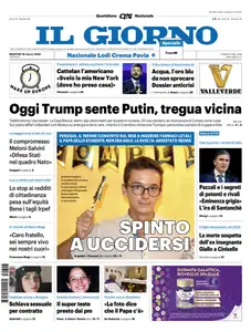 Il Giorno - 18 Marzo 2025