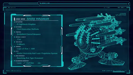 Heavy Object (2015 S01E24 A Requiem for the Flowers Blooming in the Field The Battle to Destroy the Baby Magnum II ~ Lulu