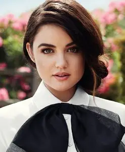 Lucy Hale by Jason Kim for Flare Magazine July 2014