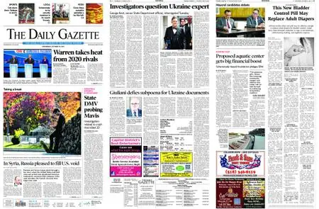 The Daily Gazette – October 16, 2019