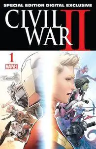 Civil War II 001 - Special Edition Digital Exclusive 2016 Digital Zone-Empire