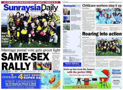 Sunraysia Daily – September 08, 2017