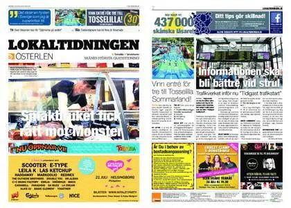 Lokaltidningen Österlen – 02 juni 2018