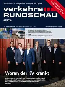 VerkehrsRundschau - 14. November 2018