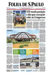 Jornal Folha de São Paulo - 9 de agosto de 2013 - Sexta