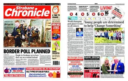 Strabane Chronicle – October 25, 2018