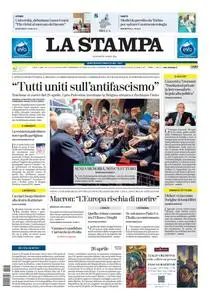 La Stampa Biella - 26 Aprile 2024