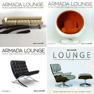 V.A. - Armada Lounge Vol 1-4 (5CD, 2008-2011)