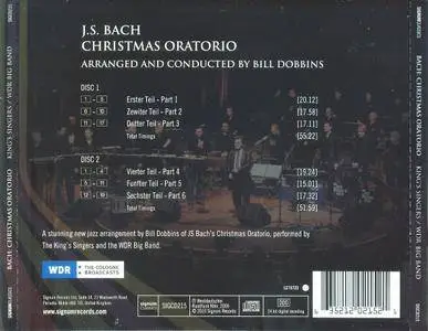 The King's Singers, The WDR Big Band, Bill Dobbins - J.S. Bach: Christmas Oratorio (2CD) (2010) (Repost)