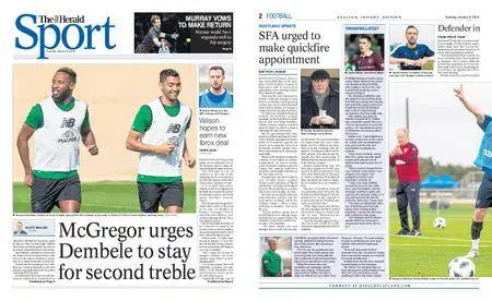 The Herald Sport (Scotland) – January 09, 2018