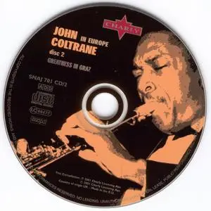 John Coltrane - In Europe (2001) {3CD Set Charly Records ‎SNAJ701CD rec 1961-1965}