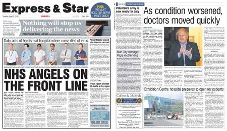 Express and Star Sandwell Edition – April 07, 2020