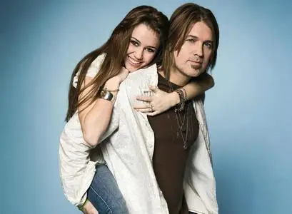 Miley Cyrus & Billy Ray Cyrus by Danielle St. Laurent for Life magazine on March 9, 2007