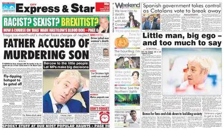 Express and Star City Edition – October 28, 2017