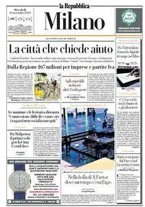 la Repubblica Milano - 18 Novembre 2020