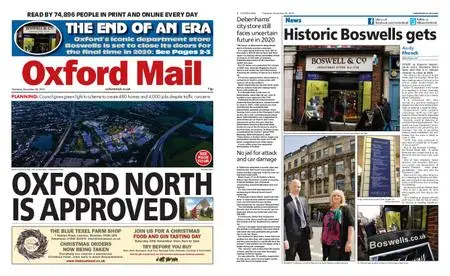 Oxford Mail – November 28, 2019