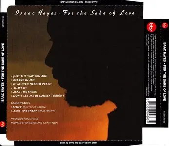 Isaac Hayes - For The Sake Of Love (1978) {2014 Remastered & Expanded Reissue - Big Break Records CDBBRX0166)