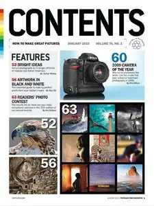 Popular Photography - January 2010