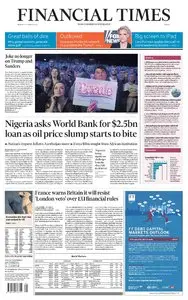 Financial Times Europe  February 01  2016