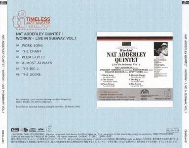 Nat Adderley Quintet - Workin' - Live In Subway, Vol. 1 (1992) {2016 Japan Timeless Jazz Master Collection Complete Series}