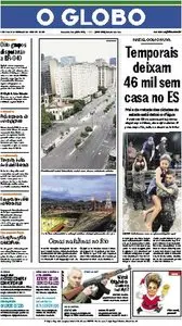 Jornal O Globo - 24 de dezembro de 2013 - Terça