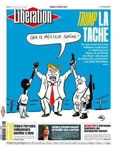 Libération du Jeudi 17 Août 2017