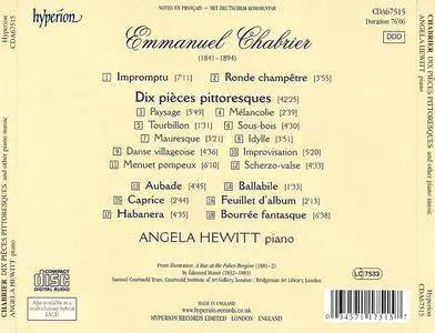 Angela Hewitt - Emmanuel Chabrier: Piano Music (2006)