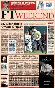 Financial Times Europe Weekend Edition September 29 - 30 2012