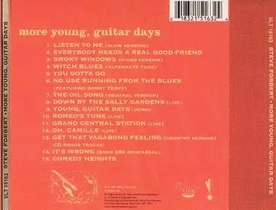 Steve Forbert - More Young, Guitar Days (2002)