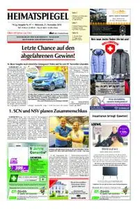 Heimatspiegel - 21. November 2018