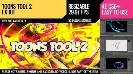 Toons Tool 2 (FX Kit) - Project for After Effects (Videohive)