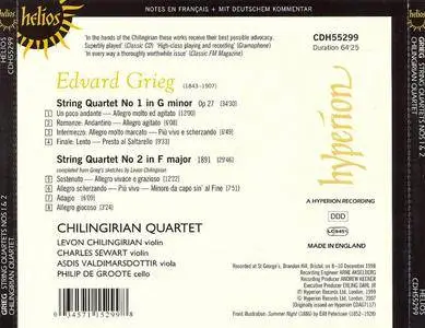 Chilingirian Quartet - Edvard Grieg: String Quartets (1999) Reissue 2007