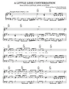 A Little Less Conversation - Elvis Presley (Piano-Vocal-Guitar)