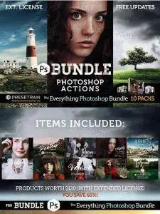 CreativeMarket - Pro Photoshop Actions Bundle