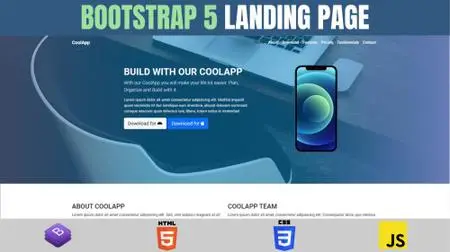 Let's Code: Landing Page Website with Bootstrap 5