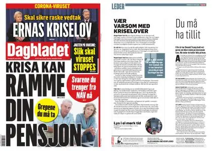 Dagbladet – 19. mars 2020