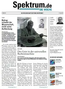 Spektrum die Woche No 25 2012