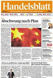 Das Handelsblatt vom 16. April 2012