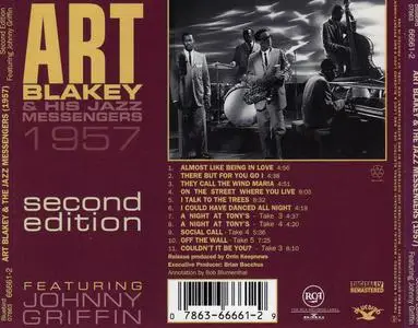 Art Blakey & The Jazz Messengers - Second Edition (1957) {RCA--Bluebird 66661-2 rel 1995}