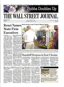 The Wall Street Journal (Europe) April 15 2014