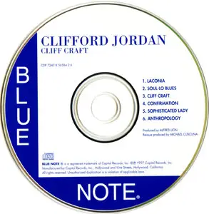 Cliff Jordan - Cliff Craft (1957) [Remastered 1997] {REPOST}