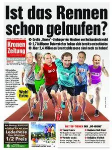 Kronen Zeitung Oberösterreich - 17. September 2017