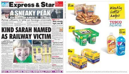 Express and Star Sandwell Edition – October 12, 2017