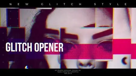 Videohive Glitch Inspired Opener 23383232